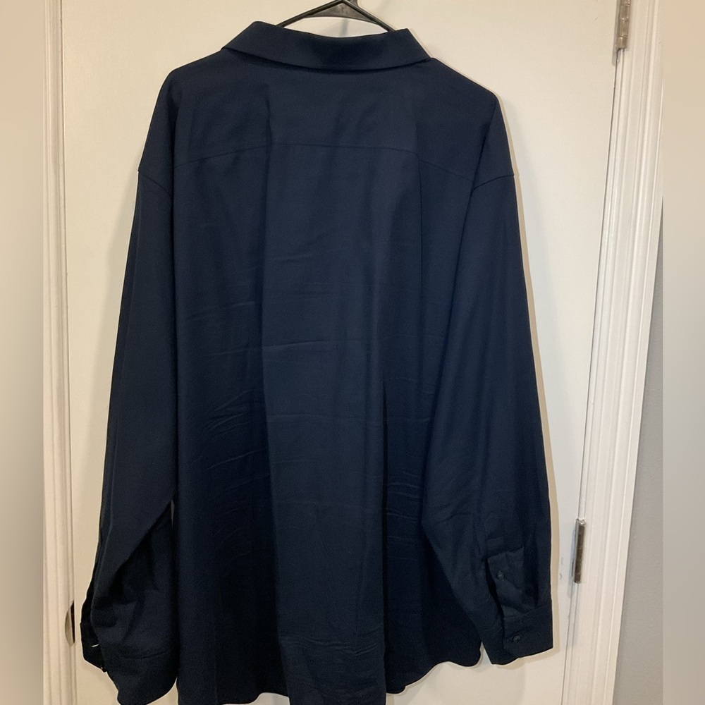 Murano Deep Blue Dress Shirt - Picture 3 of 4